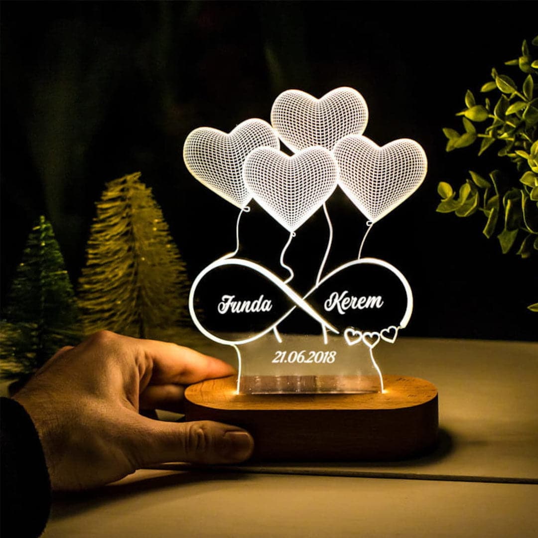 Personalized 3D Illusion Lamp Feajoy