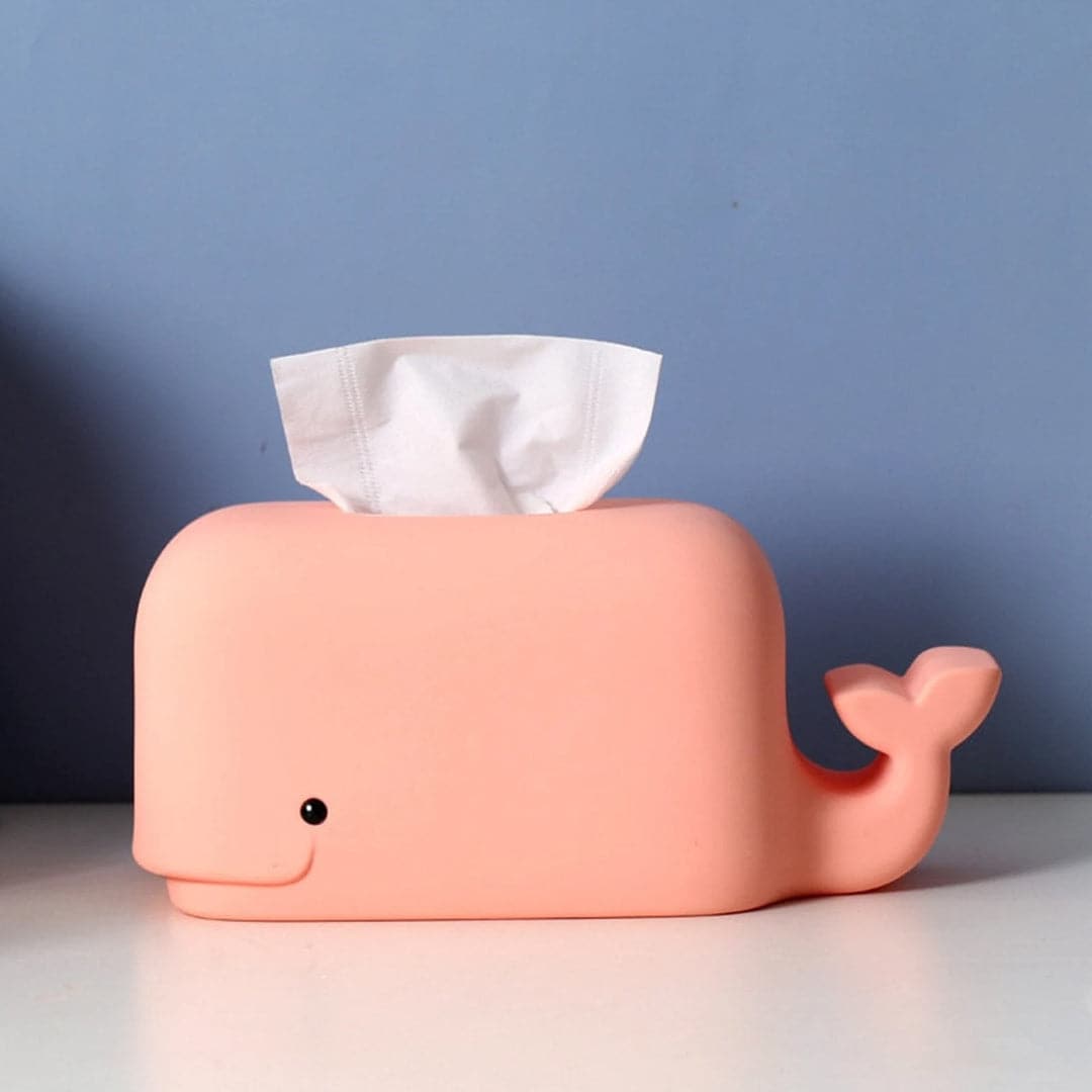 Cute Whale Tissue Box dylinoshop