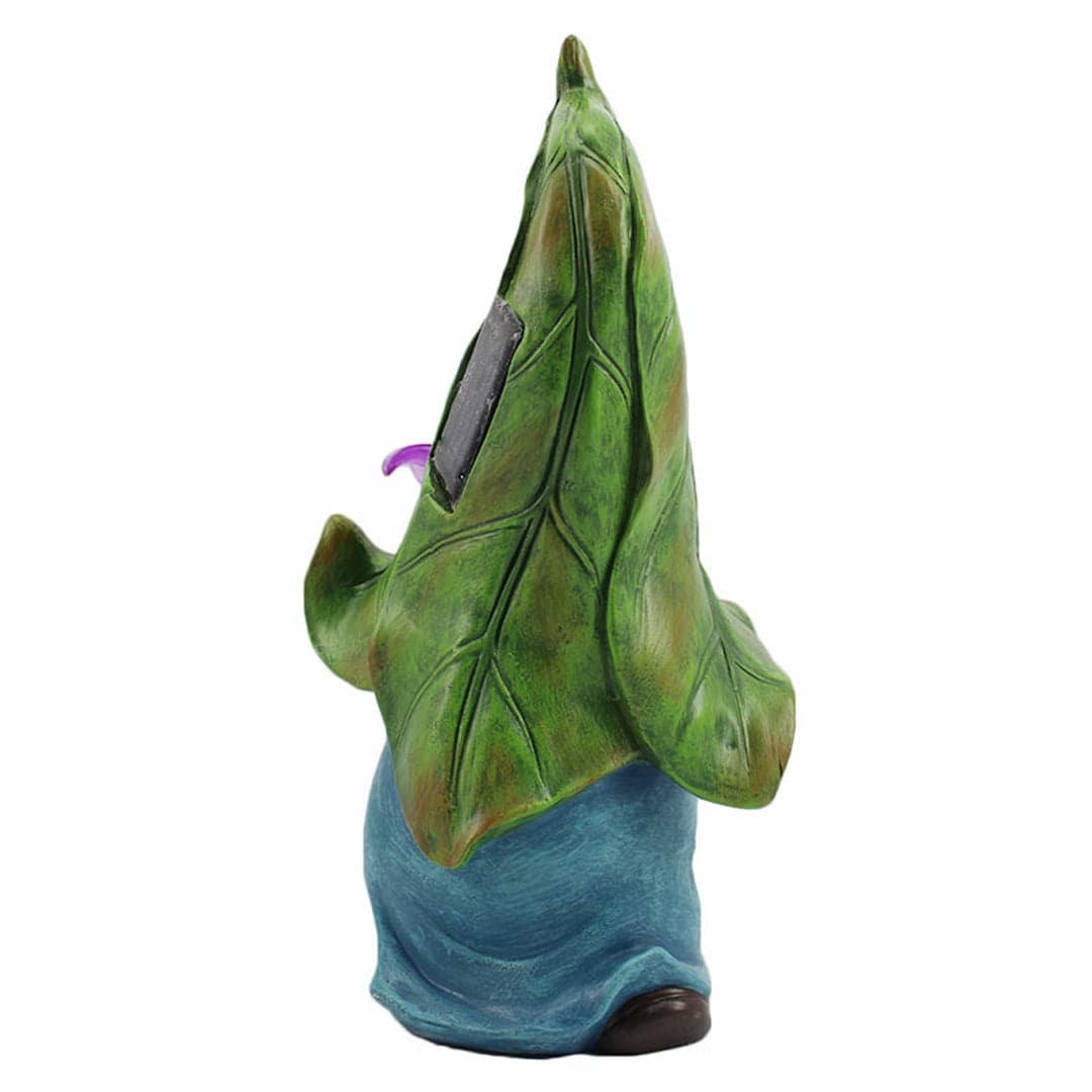 Solar Garden Gnome Statue Feajoy