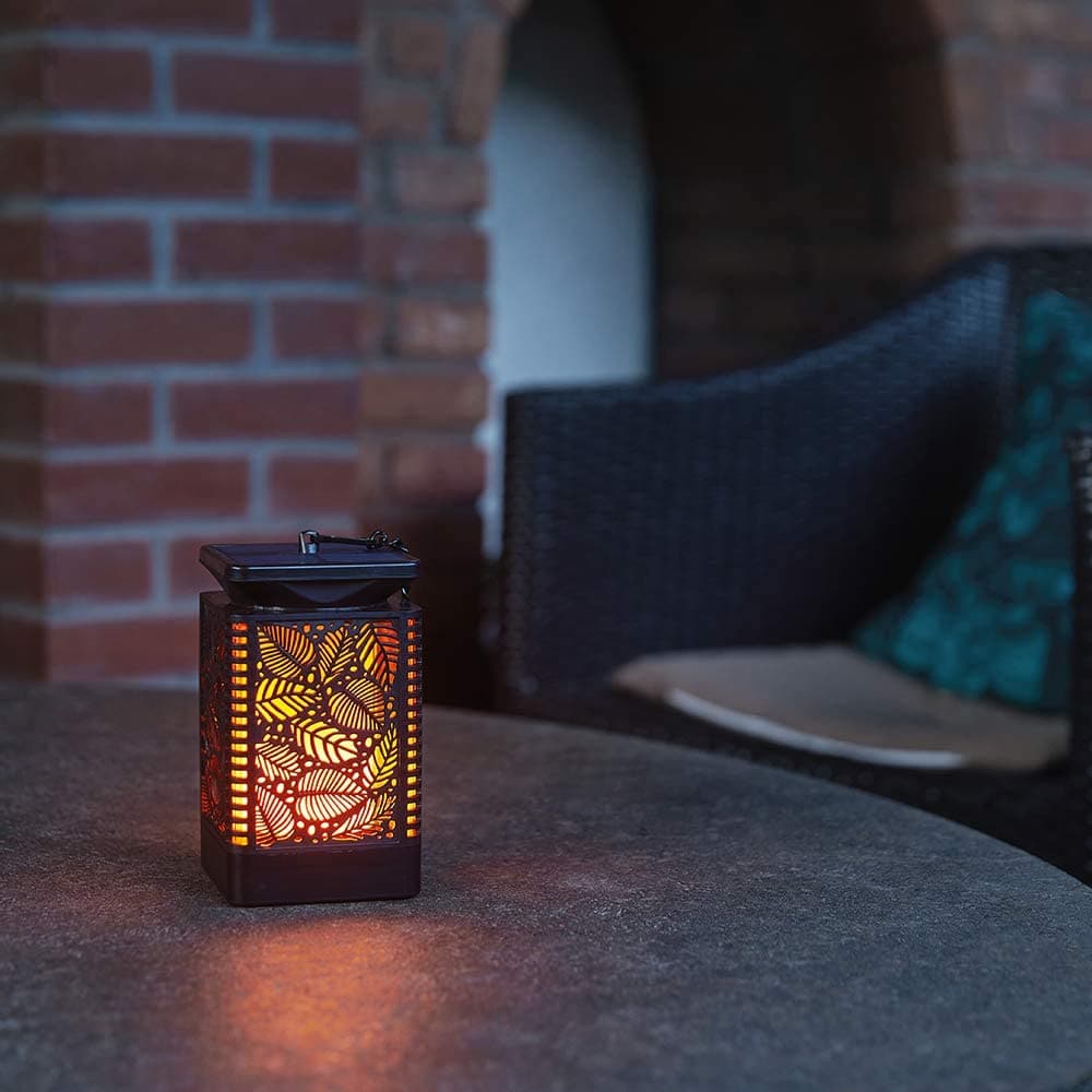 Dancing Flame Solar Lantern Lights dylinoshop