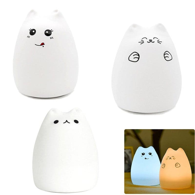 Cute Kitty Cat Touch Lamp for Bedroom Living Room dylinoshop