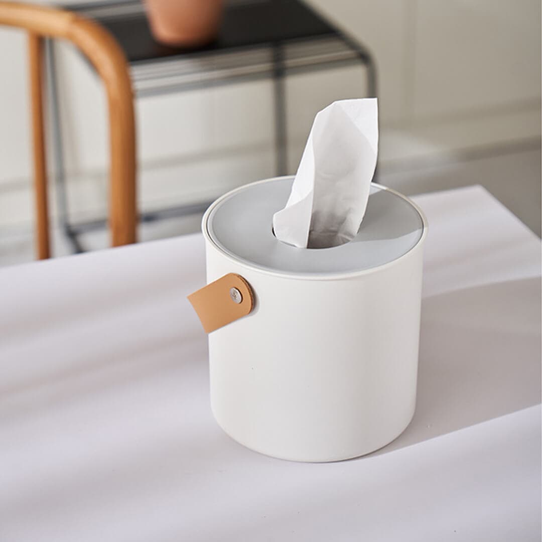 Simple Handle Tissue Box Feajoy