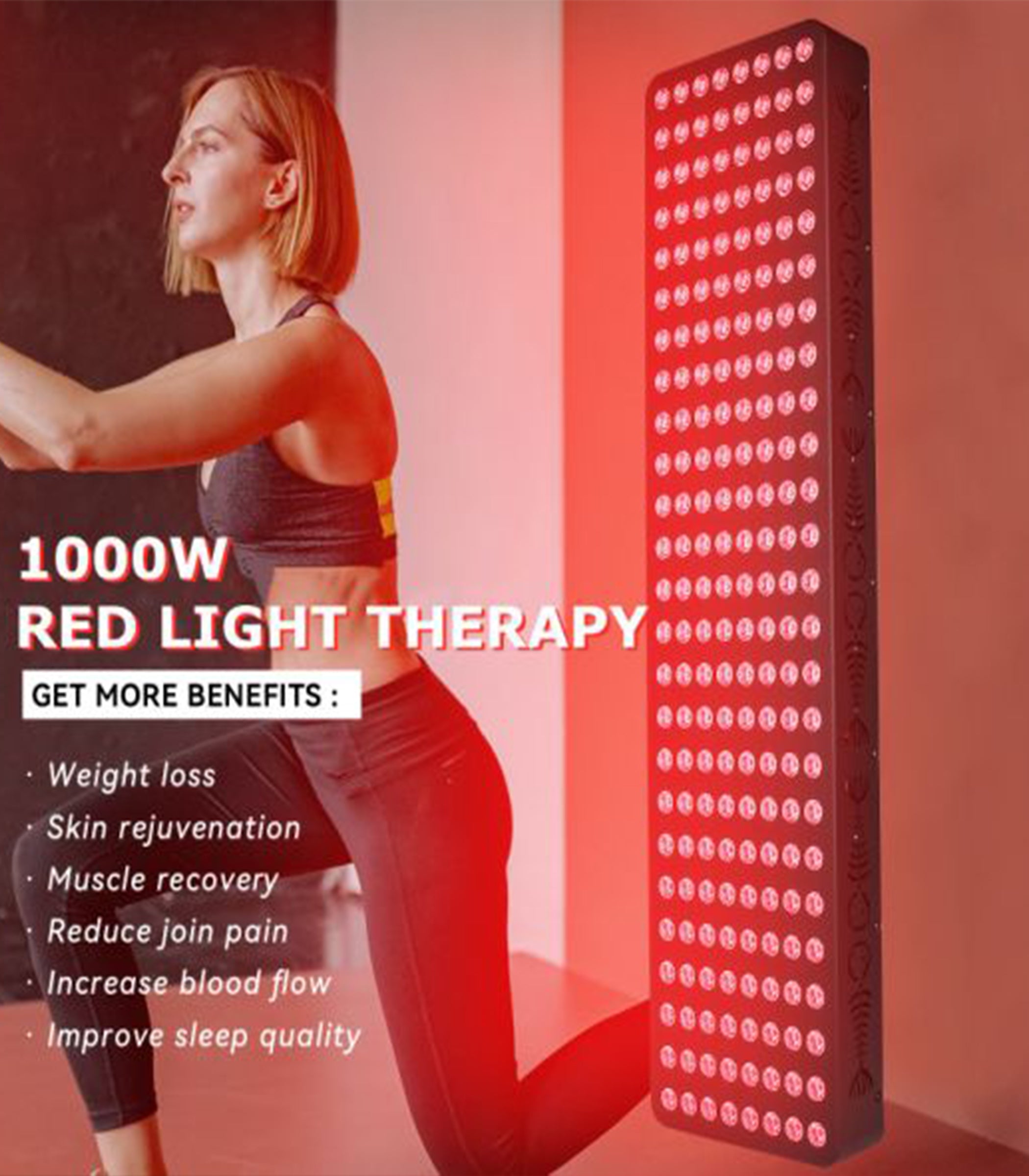 Theia - 1500W Full Body Red Light Therapy dylinoshop