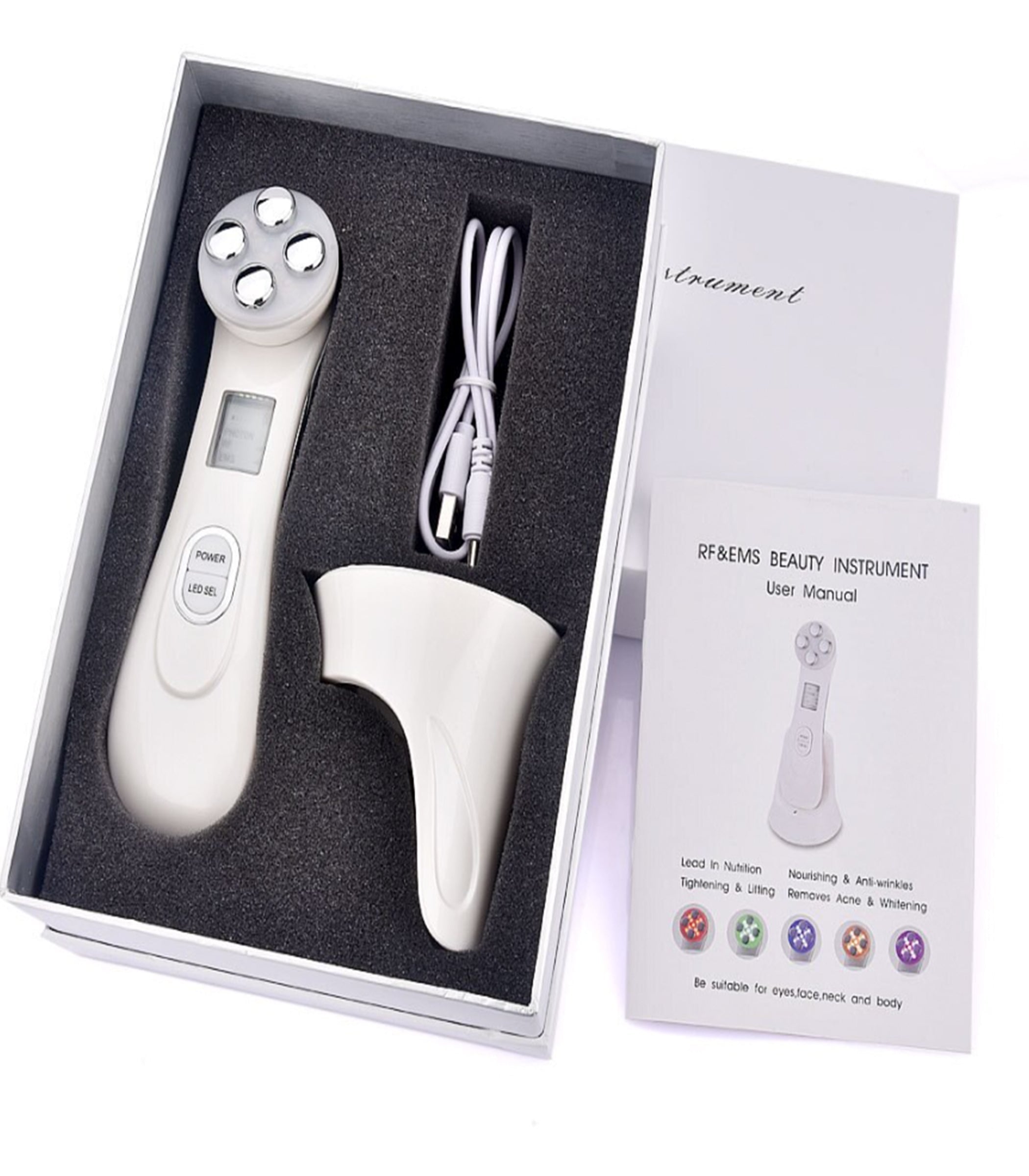 5 in 1 RF Skin Tightening Facial Skin Rejuvenation Device - A Comprehensive Solution for Anti-Aging dylinoshop