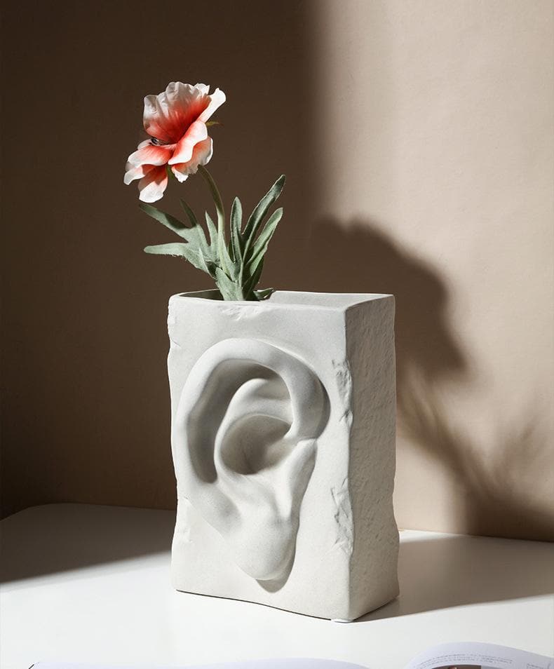 Eye Mouth Ear Shape Vase feajoy