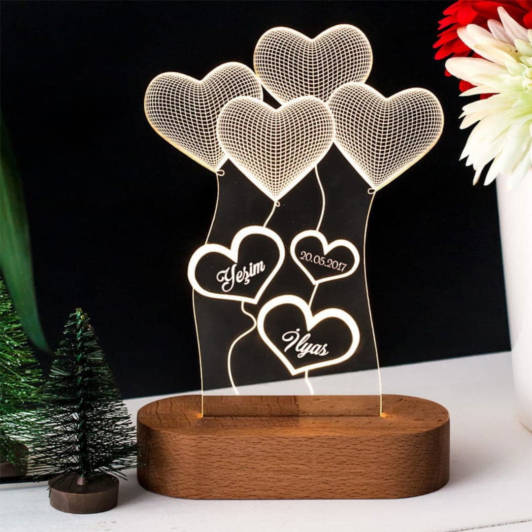 Personalized 3D Illusion Lamp Feajoy