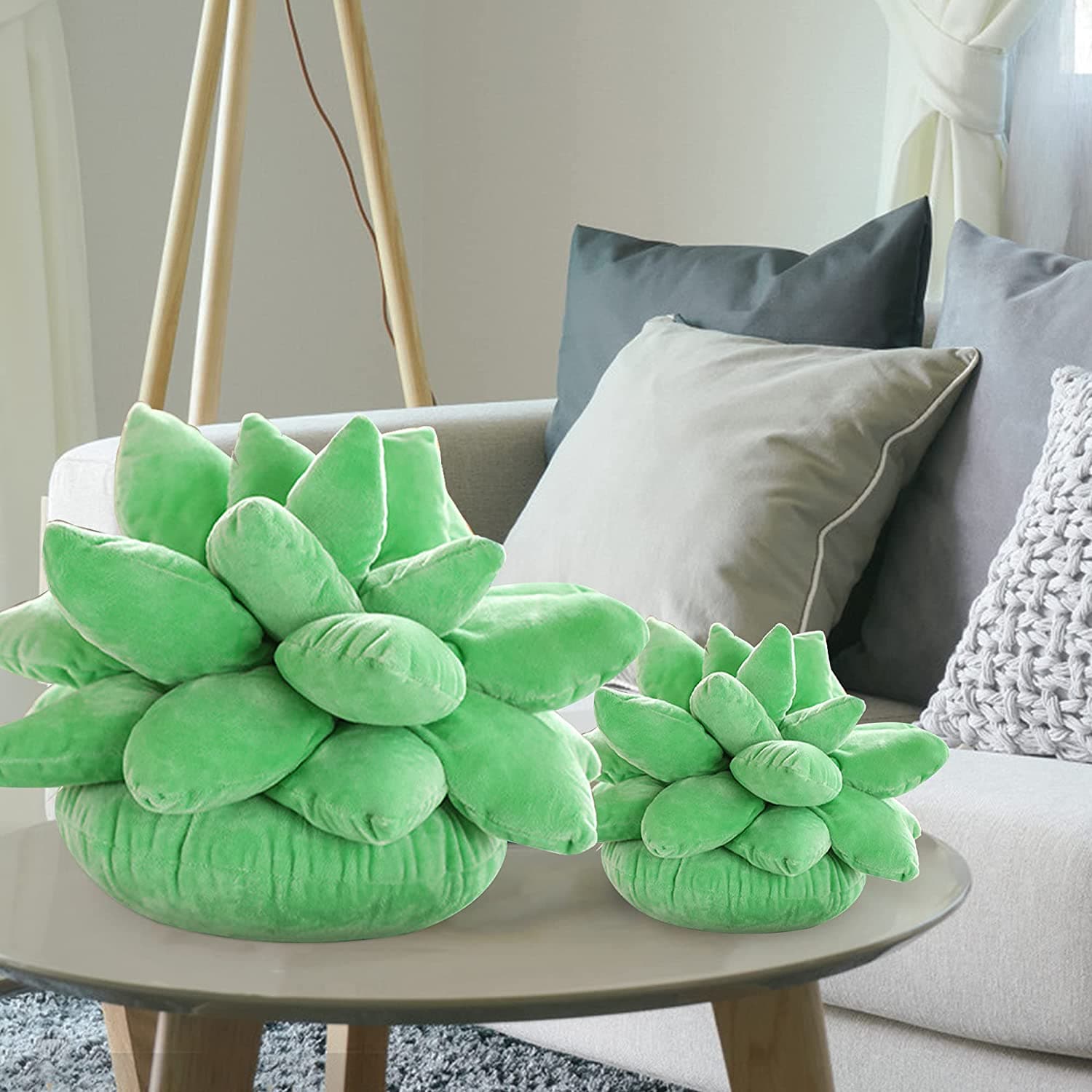 3D Succulents Cactus Pillow dylinoshop