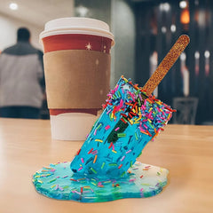 Melting Popsicle Decoration feajoy