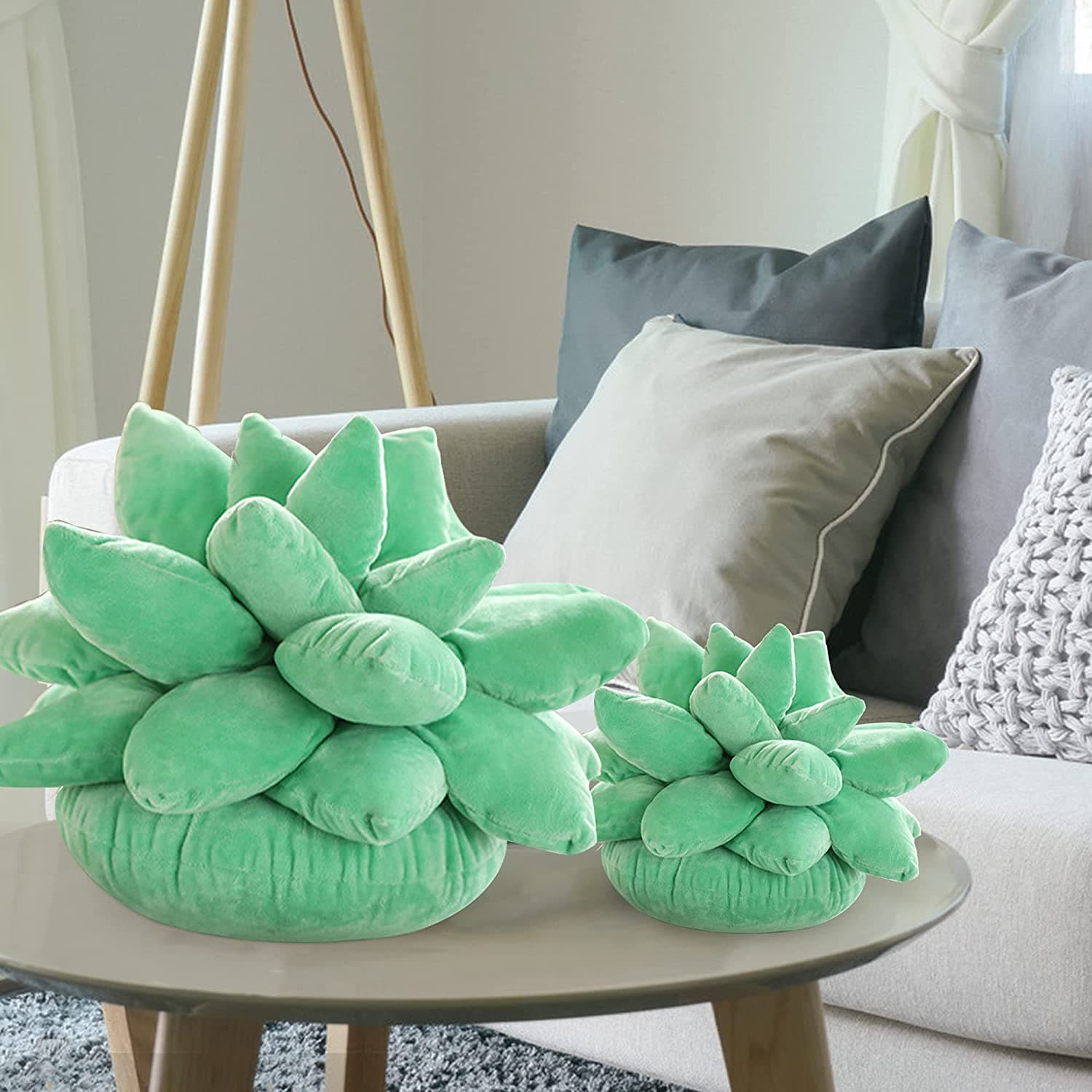 3D Succulents Cactus Pillow dylinoshop