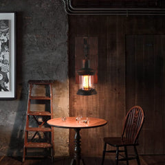 Industrial Retro Wooden Wall Sconces Feajoy