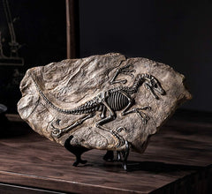 Resin Dinosaur Fossil Statue feajoy