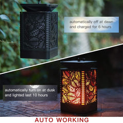 Dancing Flame Solar Lantern Lights dylinoshop