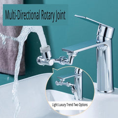 Universal 1080°  Swivel Aerator Multifunction Faucet Extender - Splash Resistant Shower dylinoshop