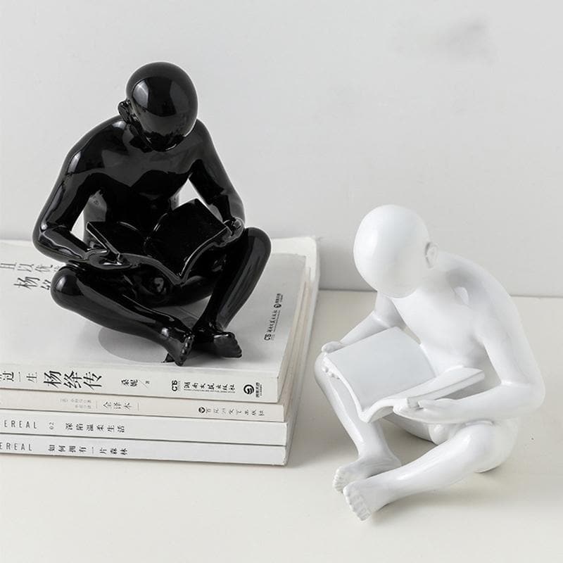 Reader Bookends A Pair (two crafts) feajoy