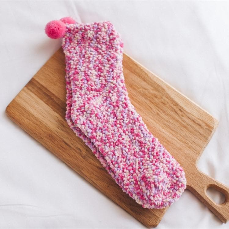 luckyidays™Pom Pom Cupcake Socks luckyidays