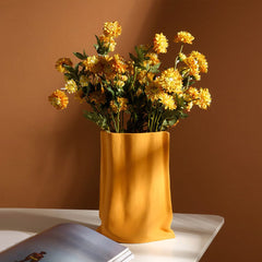 Paper Bag Type Vase Feajoy