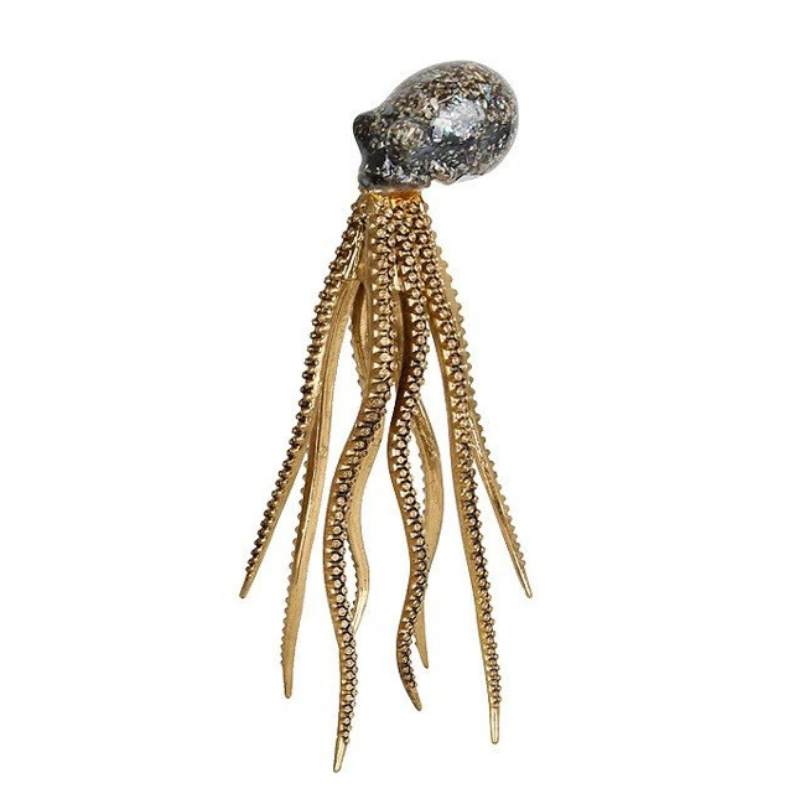 Luxury Octopus and Jellyfish Tabletop Figurine Feajoy