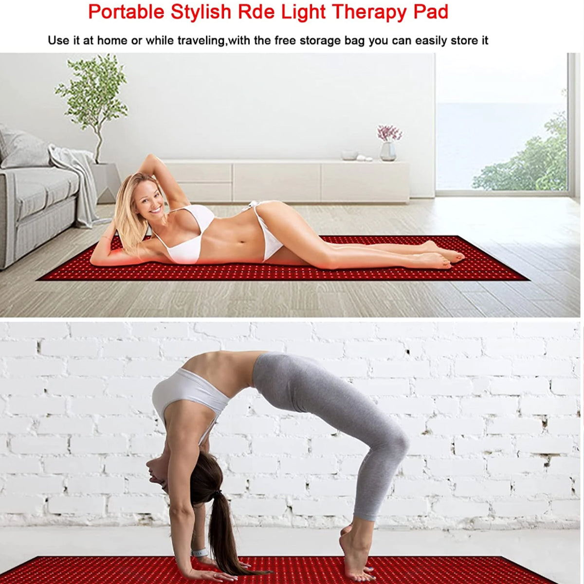 Full-Body Red and Near-Infrared Light Therapy Mat dylinoshop