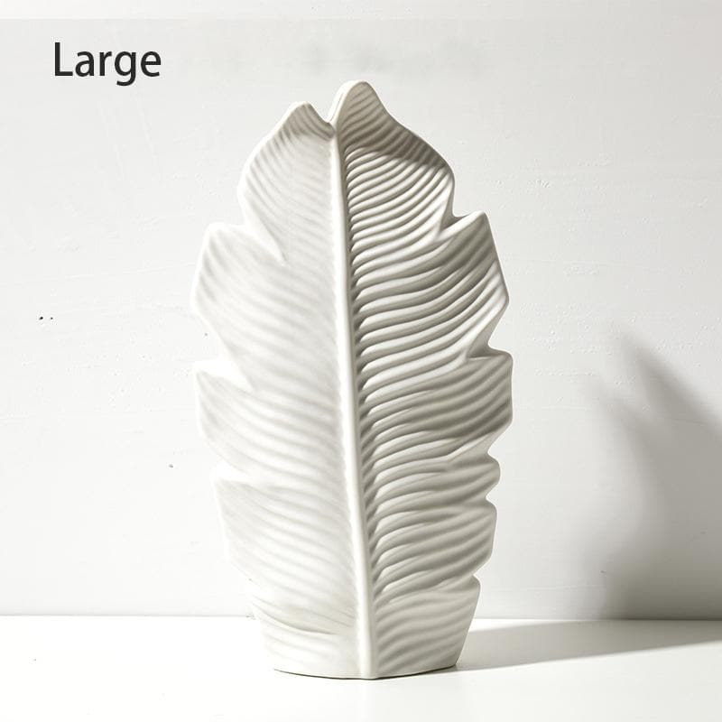 Leaf Shape Vase Feajoy