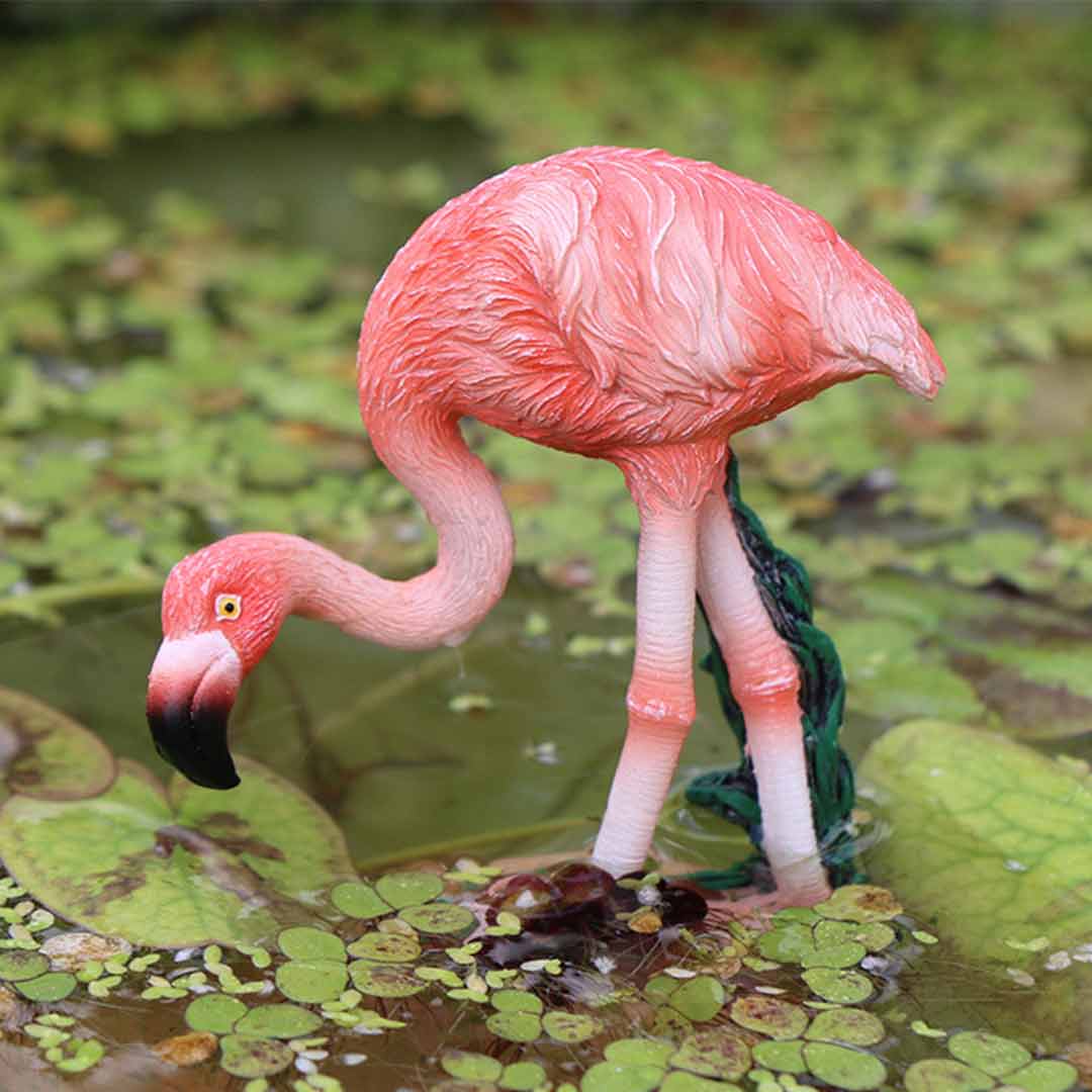 Flamingo Figurines Feajoy