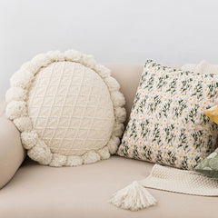 Embroidered Throw Pillow Covers feajoy