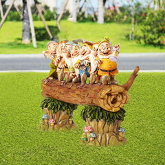 Seven Dwarf Trees Gnome Feajoy