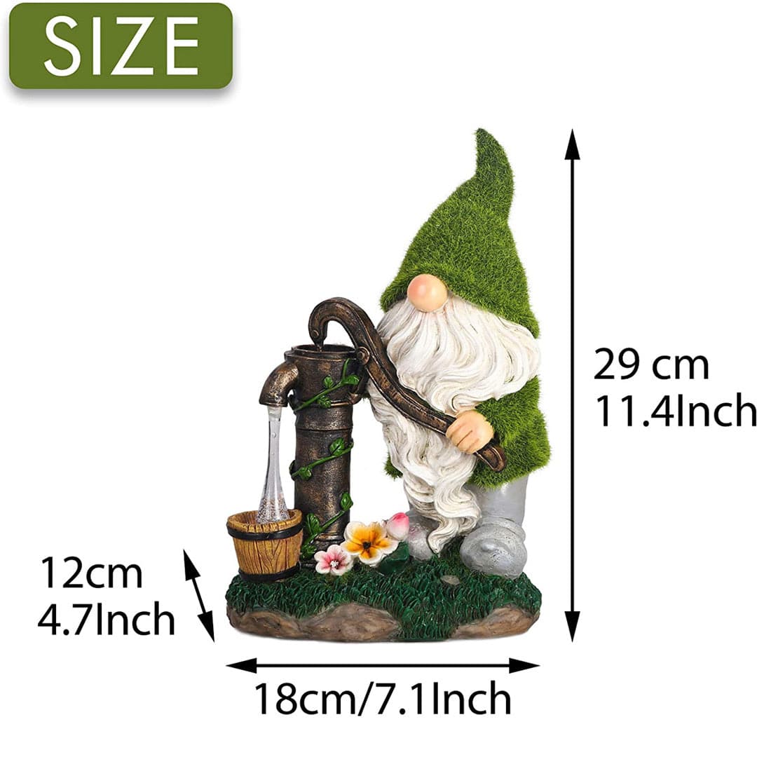 Dwarf Solar Resin  Statue Feajoy