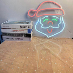 Christmas Santa Claus Neon Lights dylinoshop