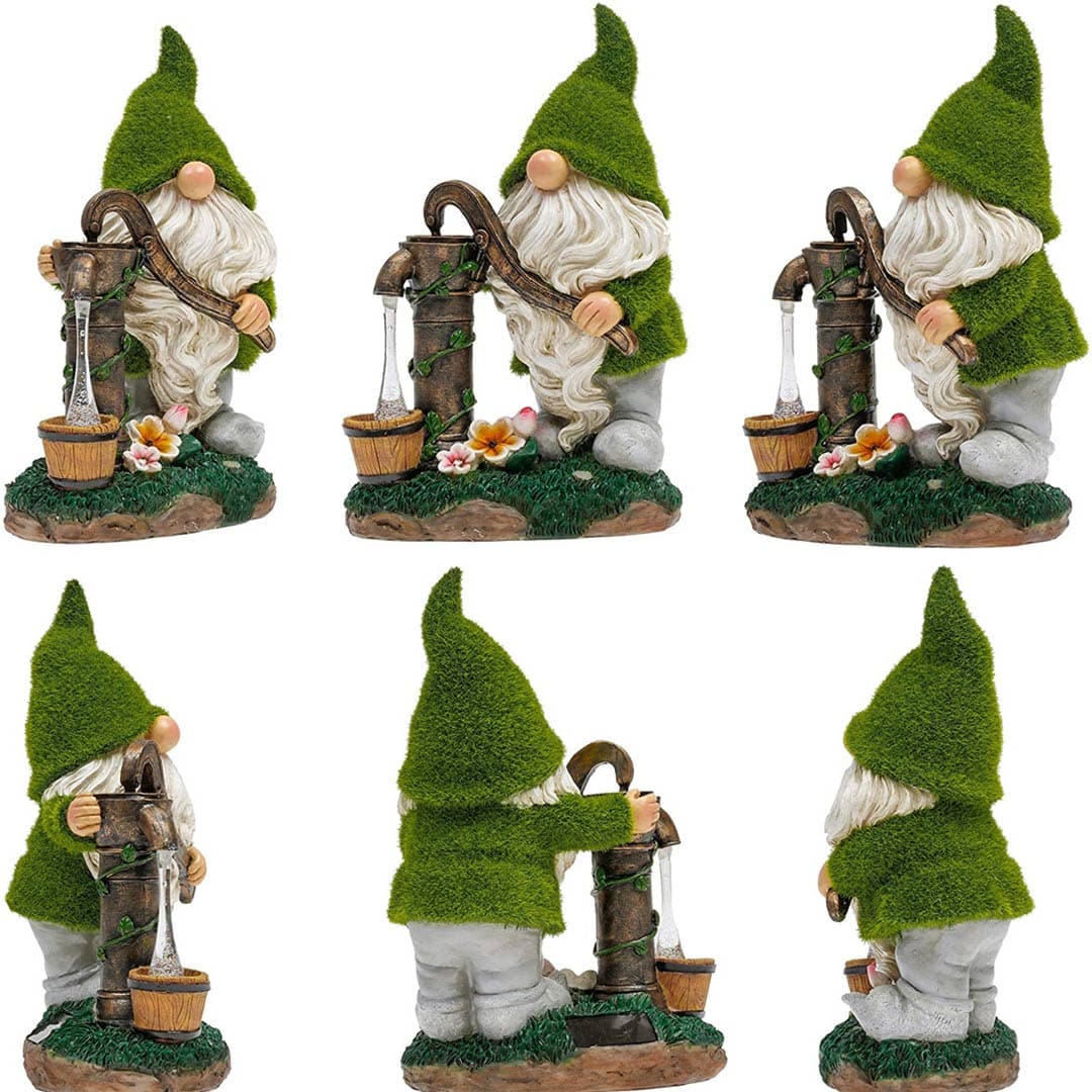 Dwarf Solar Resin  Statue Feajoy