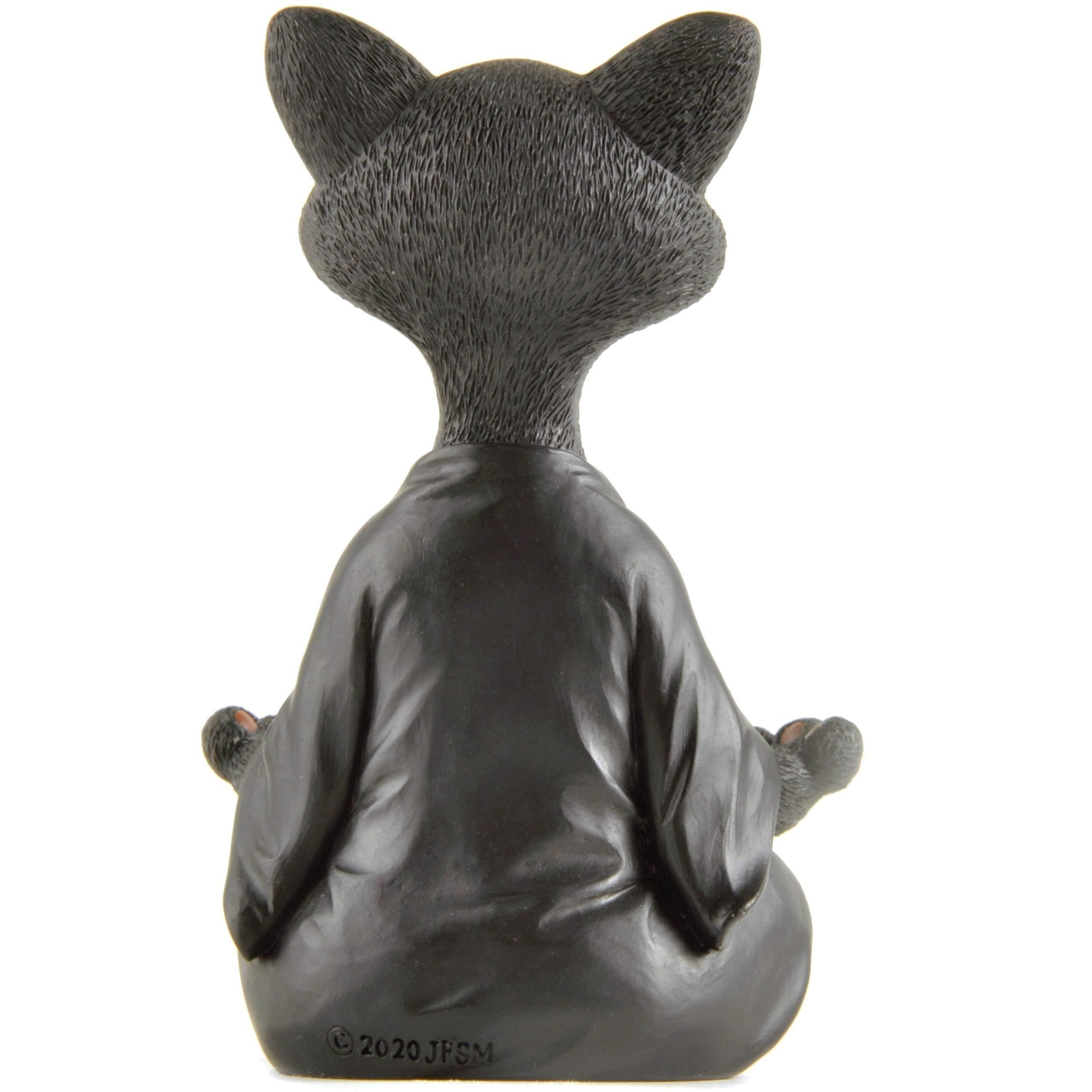 Zen Cat Sculpture feajoy