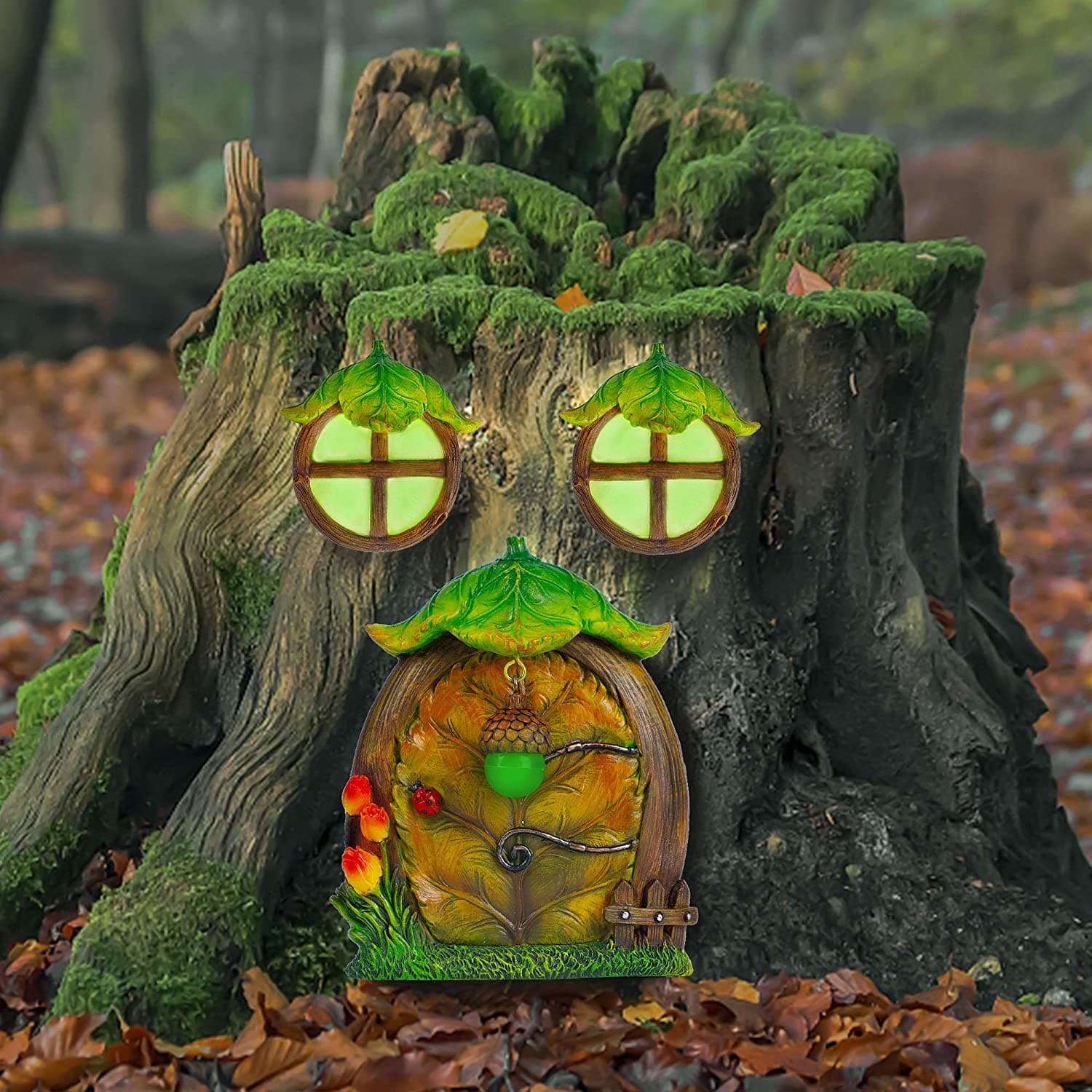 Fairy Door and Windows for Trees Feajoy