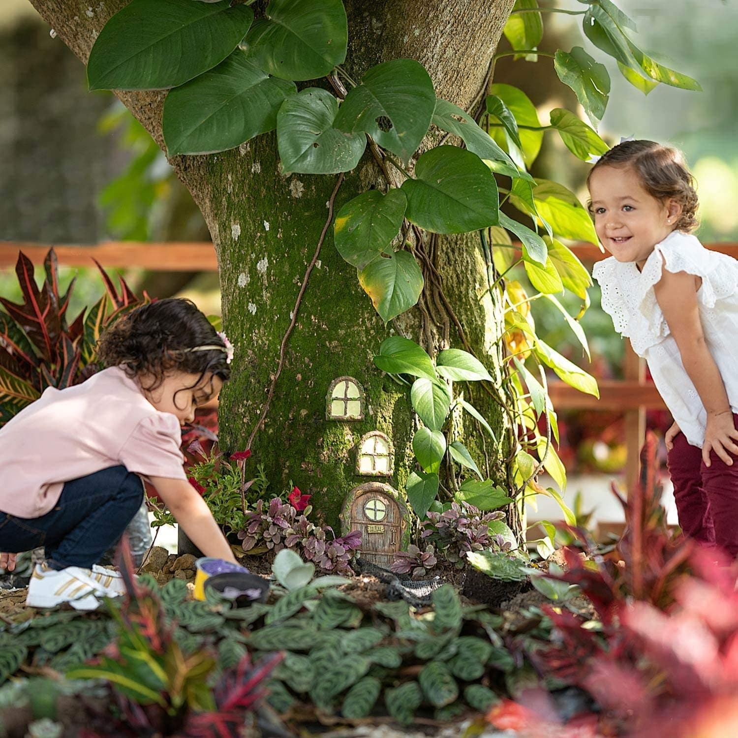 Fairy Door and Windows for Trees Feajoy