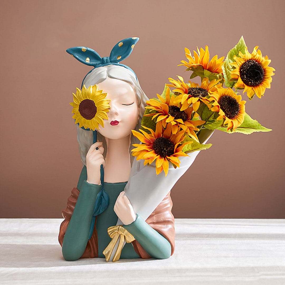 Sunny Flower Vase Feajoy