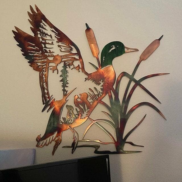 Animal Metal Wall Art dylinoshop