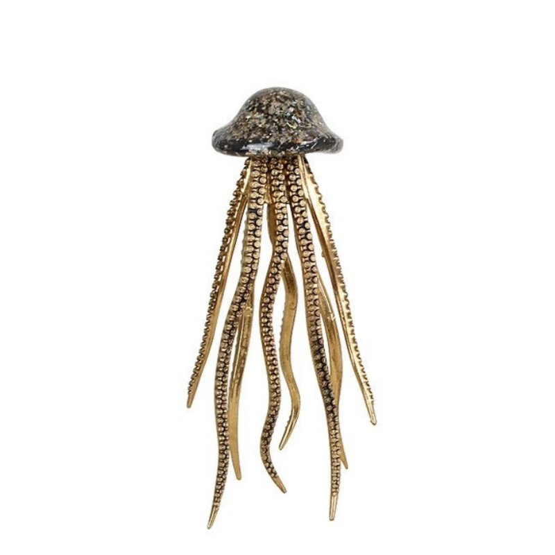 Luxury Octopus and Jellyfish Tabletop Figurine Feajoy