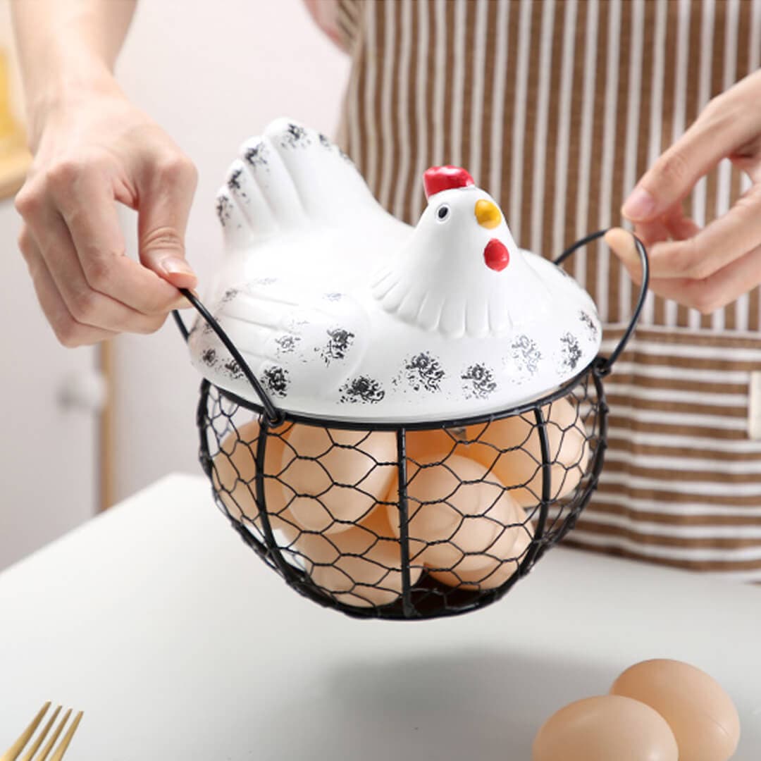 Creative Egg Storage Basket dylinoshop