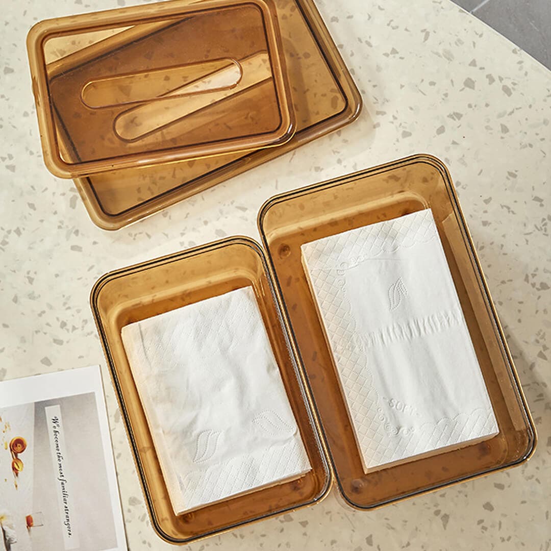 Creative Transparent Tissue Box dylinoshop