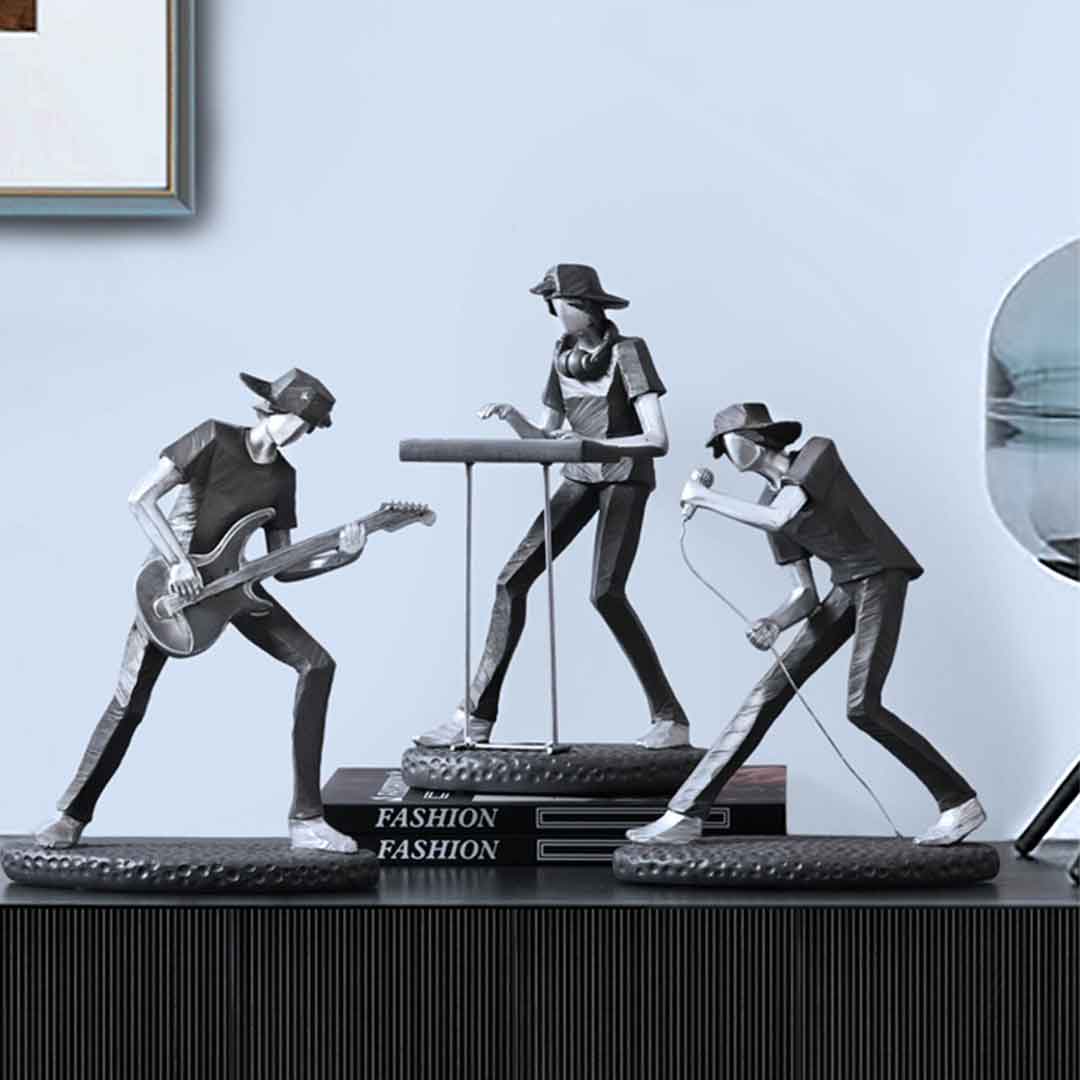 Rock Band Figurines Feajoy