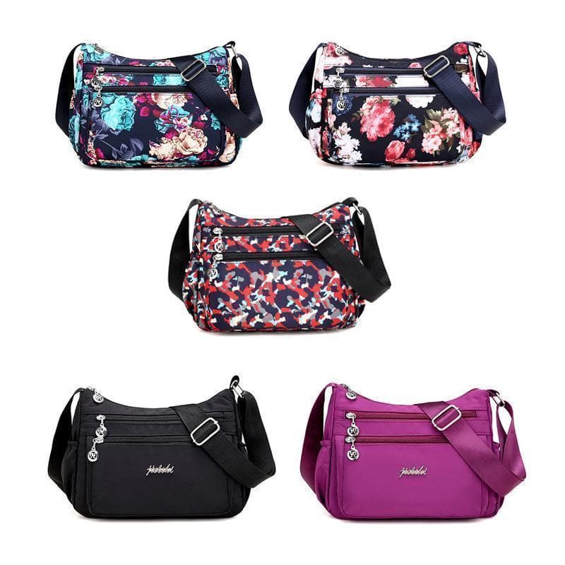 Floral Large Capacity Shoulder Bag Zimomo