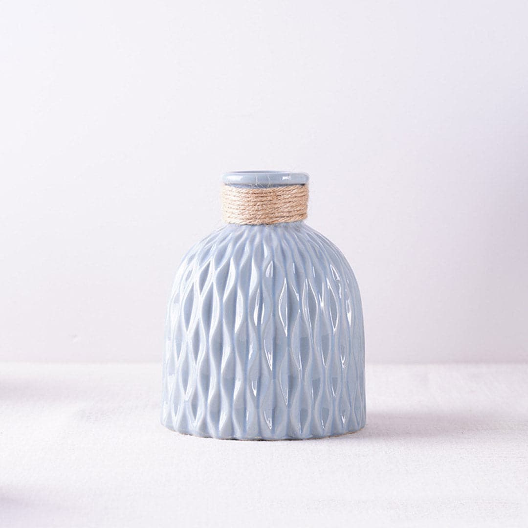 Mediterranean Style Ceramic Vase Feajoy