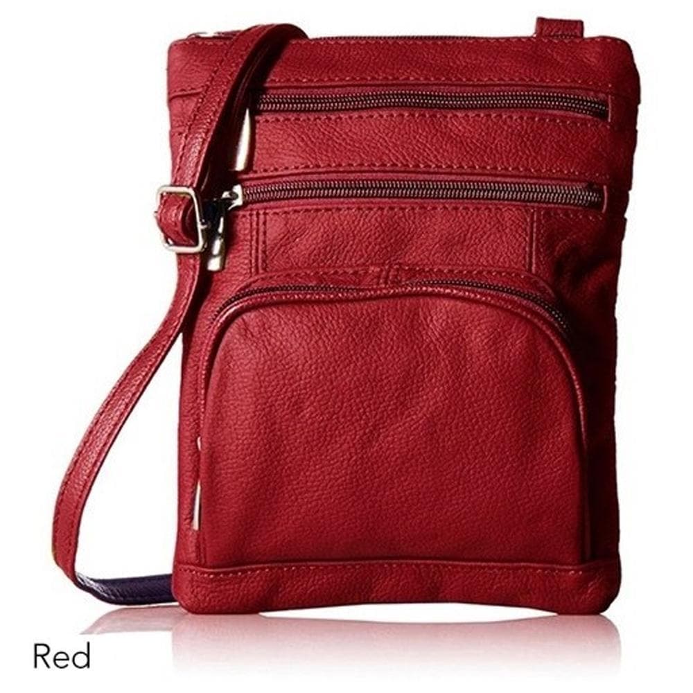 Super Soft Leather Crossbody Bag Zimomo