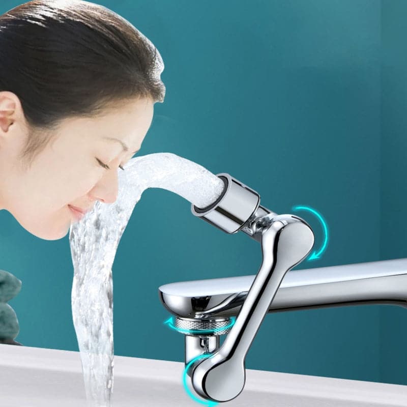 Universal 1080°  Swivel Aerator Multifunction Faucet Extender - Splash Resistant Shower dylinoshop