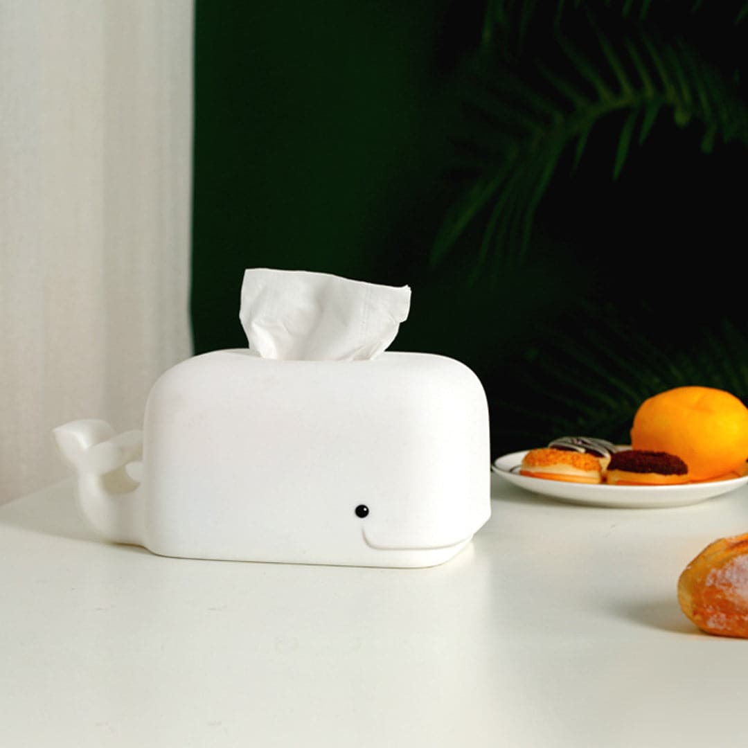 Cute Whale Tissue Box dylinoshop