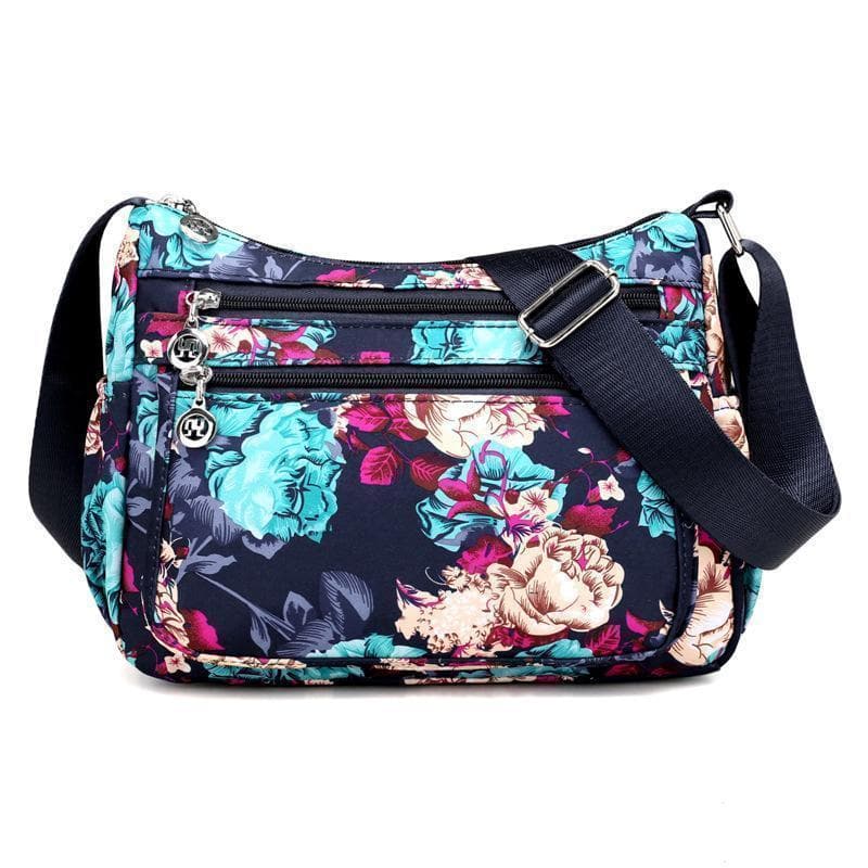 Floral Large Capacity Shoulder Bag Zimomo