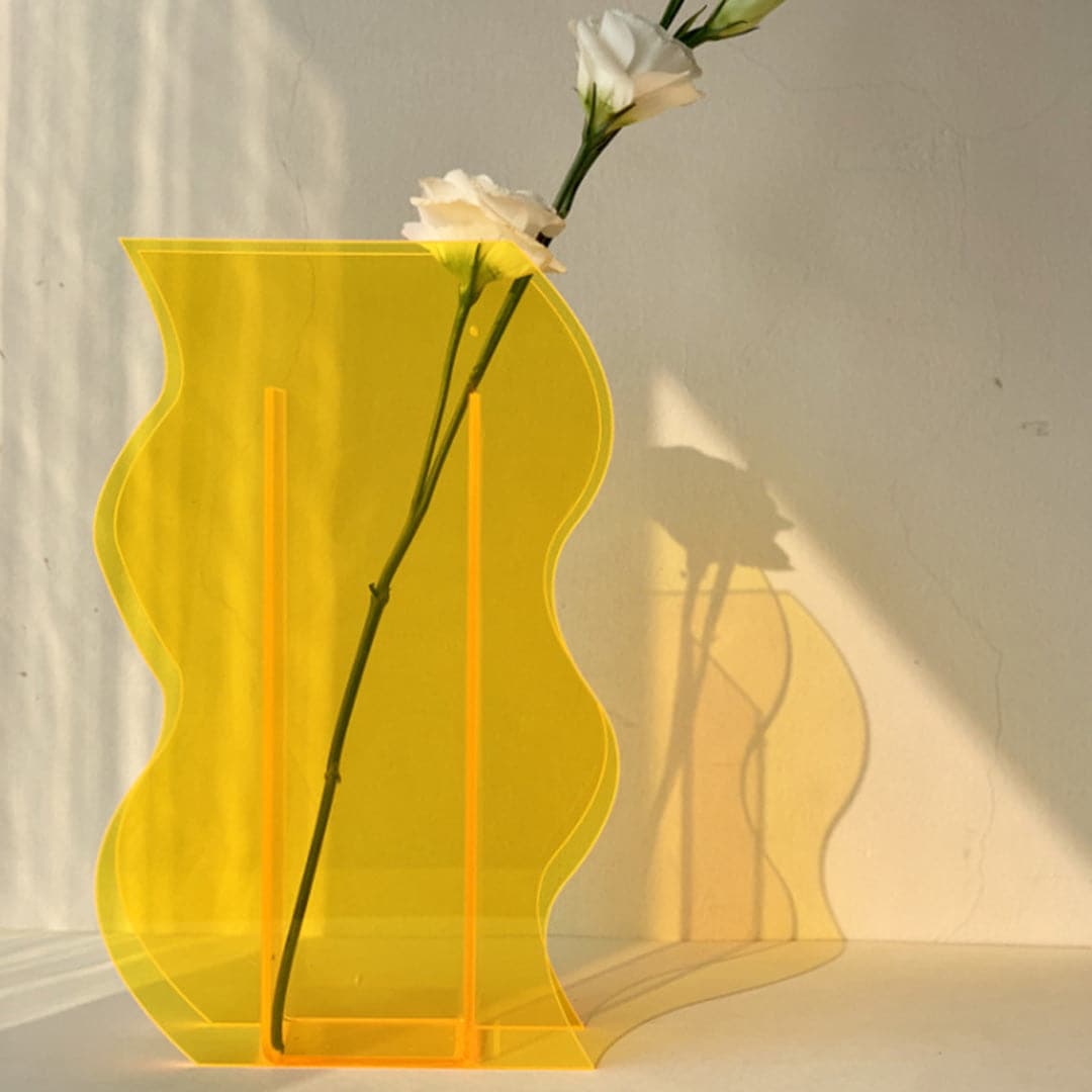 Colorful Acrylic Vase dylinoshop