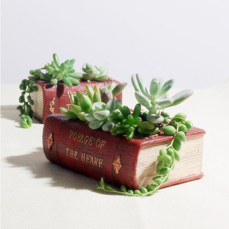 Book Planter dylinoshop