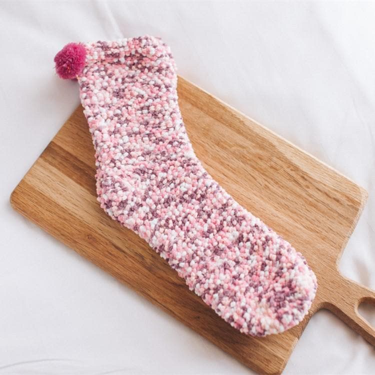 luckyidays™Pom Pom Cupcake Socks luckyidays