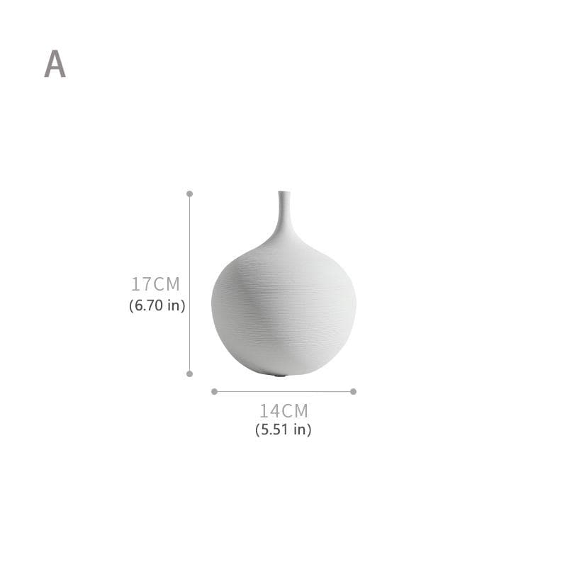 Minimalist Style Ceramic Vase Feajoy