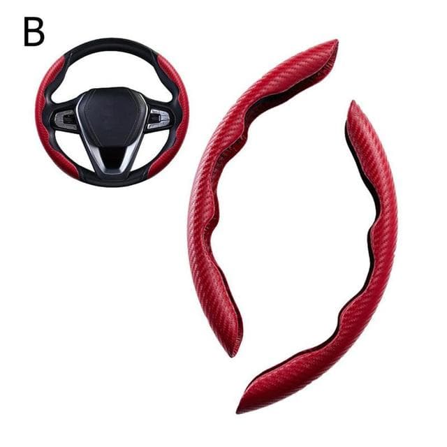 Carbon Fiber Steering Wheel Cover dylinoshop