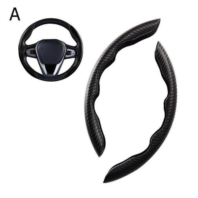 Carbon Fiber Steering Wheel Cover dylinoshop